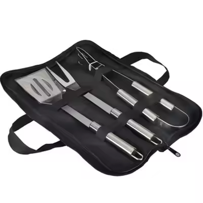 Juego de Horno de Acero Inoxidable Herramienta Combinada para Barbacoa al Aire Libre - 1