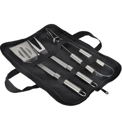 Juego de Horno de Acero Inoxidable Herramienta Combinada para Barbacoa al Aire Libre - 1