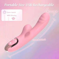 Juguete de sexo del vibrador del conejo de succión del clítoris de 12 velocidades poderoso para las mujeres lamendo el estimulador del clítoris del punto G R del motor doble USB de carga - details 3