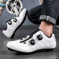 Zapatillas de ciclismo para hombre y mujer, zapatos de bicicleta compatibles con Peloton, Delta, Clip de tacos para ciclismo de carretera, interior y exterior, Pedal de gran tamaño - details 3