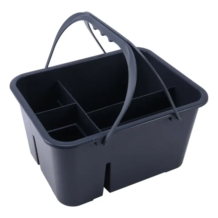 Cesta de limpieza de artículos diversos, caja de herramientas portátil de plástico, cesta de almacenamiento, limpieza de Hotel, cesta de herramientas de saneamiento - 1