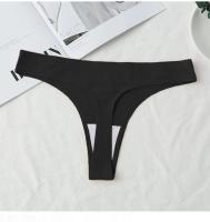 Sujetador Con Parte Trasera En T Para Mujer, Bragas De Seda De Color Sólido, Lencería Sexy, Calzoncillos Elásticos, Tangas - details 16