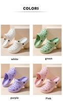 Zapatillas de Cueva para Mujer Nuevas Zapatillas de Playa de Verano Uso Doméstico EVA Antideslizante Sandalias de Jardín para Madre y Bebé - details 8