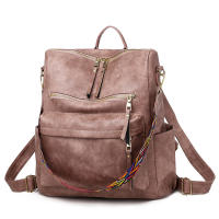 Zhenli-Bolso de hombro Retro para mujer, mochila de gran capacidad, diseño de nicho, venta al por mayor - details 5