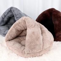 Cama de Vellón para Gatos Suave Nido de Cachorro para Perros Pequeños Casa de Dormir para Mascotas - details 6
