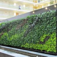 Panel de pared de césped artificial resistente a los rayos UV, tamaño 40*60 cm, color verde, panel de pared de planta de plástico, forma cuadrada, tapete de césped verde falso - details 10