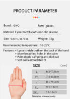 Guantes antideslizantes de dedo completo para ciclismo, manoplas de tela de LICRA para bicicleta de montaña, equipo de ciclismo de carretera - details 2