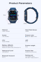 ROGBID-Reloj inteligente S3 para hombre, accesorio de pulsera resistente al agua hasta 5atm con llamada Bluetooth - details 11
