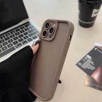 Funda de teléfono con estilo para iPhone, cubierta protectora delgada a prueba de golpes, Beige, marrón, negro, 15, 14, 13, 12, 11 Pro Max Plus, 7, 8, SE, X, XR, XS Max - details 3
