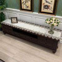 Camino de bordado ENCE, mantel mesa de comedor y mesa de centro, mueble TV, zapatero, paño toalla antirayaduras - details 9