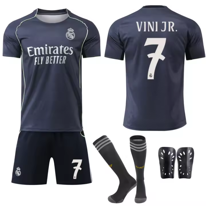 Conjunto de uniforme de fútbol Bayern 2 visitante para niños 2024-25 No. 9 Kane New Jersey 25 Mueller Fábrica Venta al por mayor Gran cantidad - 1
