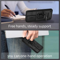 Funda para Xiaomi POCO F6 5G rígida a prueba de golpes Funda de protección de lente deslizante con soporte - details 2