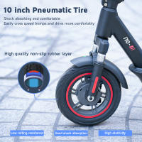 IScooter i10-patinete eléctrico plegable para adultos, patinete eléctrico de 40 KM/H, patinete eléctrico de 650W, patinete de 36V y 15Ah - details 4