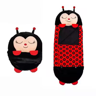 Gato rosa para Dormir para niños, Saco de peluche para dormir de 7 a 10 años, 9 diseños - 1