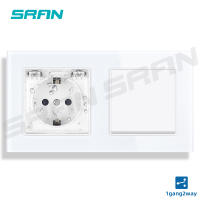 SRAN-Enchufes Eléctricos con Cubierta Impermeable Interruptor de Luz con 1 Entrada, 1 o 2 Vías, 16A, 110-250V Hecho en China - details 1