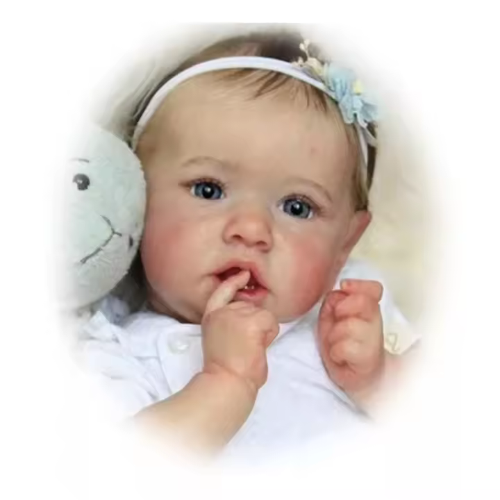 Muñeca Bebé Reborn De Silicona, cuerpo completo, Niños Y Niñas, 56cm - 1
