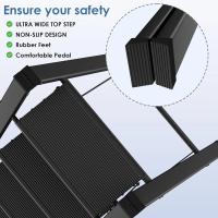 Escalera Plegable de Aluminio Ligera, Antideslizante, Portátil para Hogar y Oficina - details 34