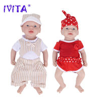 Muñeca Renacida de Silicona 100% IVITA 37cm, 1.65kg Juguete Realista para Niños Ojos Personalizados - details 21