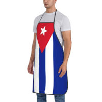 Delantal de Cocina con Bandera de Cuba Havana Unisex para Chefs, Horneados, Jardineros - details 44