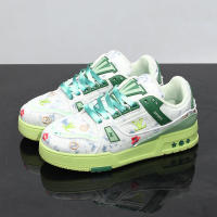 Novedad de verano para hombre, zapatillas deportivas informales versátiles a la moda para parejas, zapatos de lona bordados para papá S91 - details 15