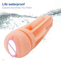 Taza de masturbación vaginal realista y suave Extra larga de 8,6 pulgadas para hombres, juguetes seguros para Fidget, masturbador masculino para orgasmo, juguete sexual, productos para adultos - details 2