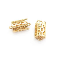 Colgantes de borlas con más agujeros de latón para mujer, Color oro de 18K, suministros para hacer joyería Diy de alta calidad, accesorios para pendientes - details 3