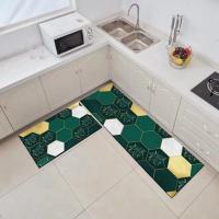 Alfombra de estilo geométrico para puerta de entrada, alfombrilla antideslizante para sala de estar, alfombra absorbente para baño, Alfombra de cocina, alfombrillas de bienvenida para puerta delantera - details 6