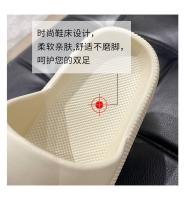 Zapatillas de suela suave para mujer, calzado fresco de 4cm de espesor para parejas al aire libre, Casa con sensación de pisar las heces, ins, Verano - details 14