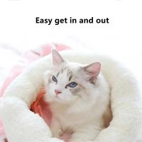 Bolsa de Dormir Cálida para Gatos Cama Suave Túnel para Nido Casa de Mascotas Cerrada para Gatos 2.5-7kg - details 8