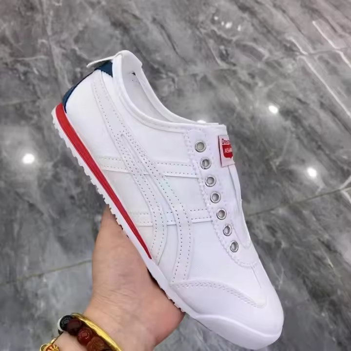 Zapatos blancos Agan de suela delgada, transpirables, versátiles, de tela, sin cordones, estilo alemán, para hombre, entrenamiento, 2025. - 1