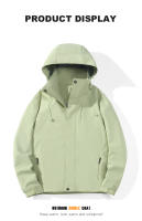 LNGXO Chaqueta de Escalada Impermeable Fibra de Poliéster 100% Cierre de Cremallera - details 15