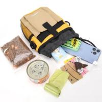 Bolsa de hombro de entrenamiento para mascotas de gran capacidad con correa, bolsillo portátil para aperitivos para perros, bolsa de almacenamiento para alimentación, bolsa para excrementos de mascotas, viaje - details 13
