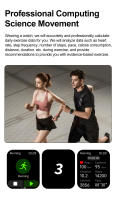2025 Nuevo reloj inteligente para presión arterial de hombres, frecuencia cardíaca, detección de HRV IP68 Llamada Bluetooth impermeable para la salud de las mujeres (seguimiento menstrual) Reloj inteligente para modo deportivo de mujeres - details 18
