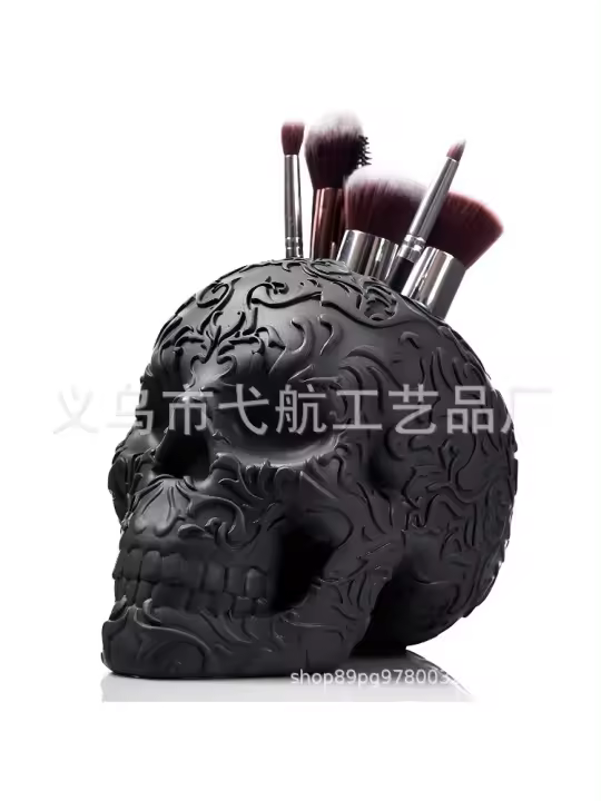 Soporte de pincel de maquillaje personalizado para Halloween, maceta de flores, adorno de decoración del hogar, nuevo - 1