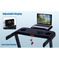 Cintas de correr ATEEDGE para el hogar, capacidad de 350 libras, 10 MPH, cinta de correr inclinada de 3.0HP con aplicación Bluetooth, correa de 17 * 46 ", correr - details 3
