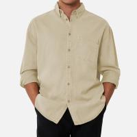 2025 verano estampado color sólido ropa de los hombres playa vacaciones hombres moda camisas (Regalo 1 pieza) - details 16