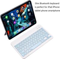 Miniteclado inalámbrico Portátil con Bluetooth, recargable para Apple, iPad, iPhone, Samsung, tableta, teléfono, iOS, Android, Windows - details 23
