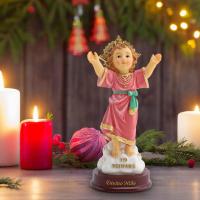 Catholic Sculpture, Religious Figure, Artwork Collection Divine Child Jesus Statue, Resin Tabletop Figure