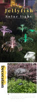 Luces LED de Medusas Solares Decoración de Jardín al Aire Libre Impermeable - details 3