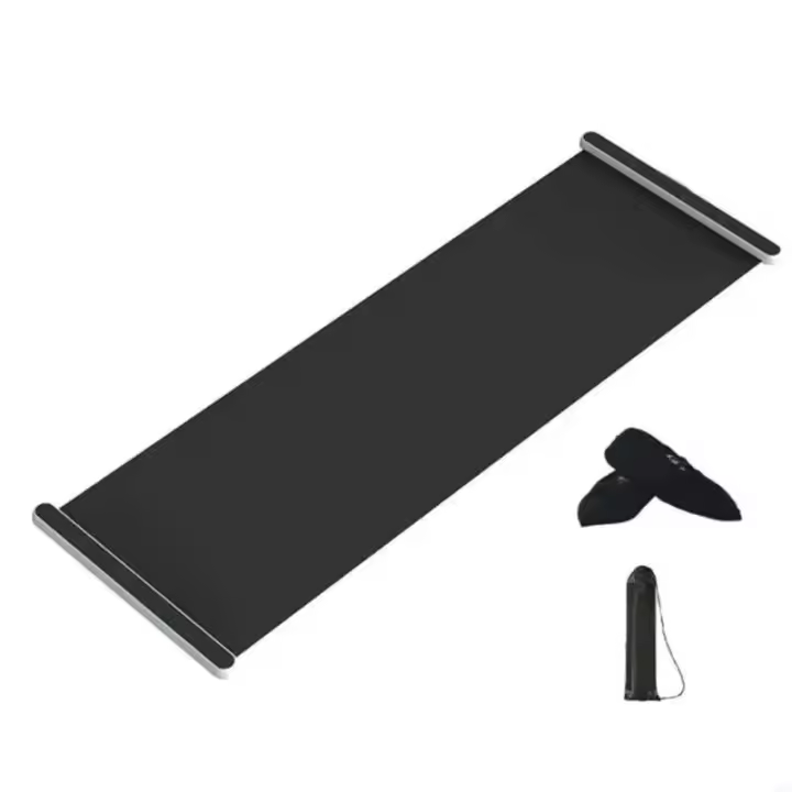 U1JC Deportes Entrenamiento Entrenamiento de Tabla Abdominal para Ejercicios, Estera Deslizante de Yoga Fiess Slide Pilates Board - 1