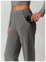 Pantalones de pierna recta para deportes al aire libre para mujer, pantalones sanitarios adelgazantes de cintura alta, pantalones casuales versátiles, otoño e invierno, nuevo - details 22