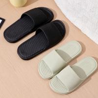 Chanclas de Baño de Plataforma Gruesa Suela Suave EVA Antideslizantes para Hombres y Mujeres - details 0