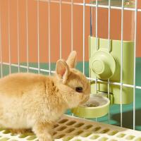 Botella de agua de conejo Chinchilla colgante para animales pequeños, accesorios de jaula de conejo, bebedero de hámster, fuente dispensadora - details 0