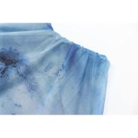 BUNO-moda de verano para mujer, vestido plisado estampado ajustado sexy, vestido largo hasta el tobillo sin mangas con cremallera elegante para mujer - details 11