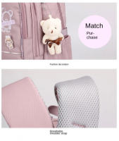 Mochilas escolares para niñas, mochila grande, mochila de escuela primaria Kawaii, bolsa de libros para niños, impermeable, moch - details 9