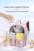 Mochila versátil de colores para gato, bolsa para perro, turismo en casa, portador de mascotas, nuevo - details 1