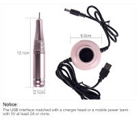 Máquina de perforación de uñas KADS 35000RPM portátil con pantalla LCD para eliminación de gel y pulido de uñas eléctrica USB - details 2