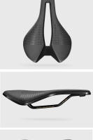 Asiento de Bicicleta RYET Ultraligero de Cuero para Carretera y MTB Cushion de Señuelos de Fibra PU Suave para Carreras de Ciclismo Accesorios de Asiento de Ciclismo CR-MO RAIL 7*7 - details 6