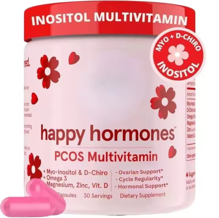 120 cápsulas de Cápsulas de Vitamina D-Shiro Complejo de Inositol - 1