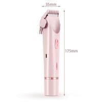 Afeitadoras eléctricas 3 en 1 de doble cabezal para mujer, suavizan la cara sedosa húmeda/seca, áreas privadas del cuerpo, depiladora indolora impermeable IPX7 - details 1